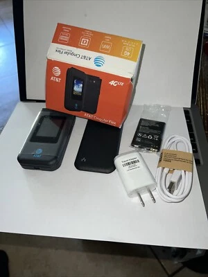 NEW in Box ATT Cingular Flex Easy to Use Senior Flip Phone  - Gray  (EA211101 ) - Image 1 of 4