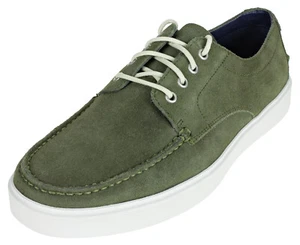 Cole Haan Men's Bergen Moc Oxford Shoes - Fatigue Suede - Picture 1 of 13
