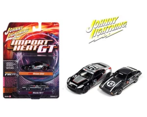Johnny Lightning Import Heat GT 2006 Nissan 350ZX & 1981 Mazda RX-7 2 Pack - Picture 1 of 1