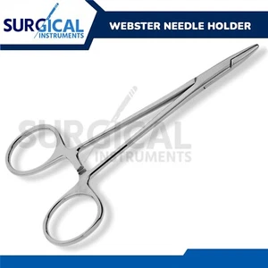 Webster Needle Holder 5" Stainless Steel German Grade - Picture 1 of 3