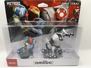 Nintendo Amiibo Metroid Dread - Samus and E.M.M.I Figures 2 Pack Set SHIPS TODAY - Picture 1 of 7