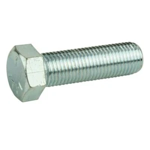 (1) Zinc Plated 5/8-11 x 2" Hex Head Cap Screw Bolt (full thread) FAST SHIP! A3 - Picture 1 of 1