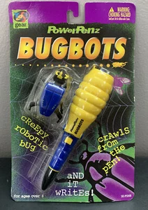 Vintage YES! GEAR POWERPENZ BUGBOTS Pen Sealed Original Package SEALED NEW RARE - Picture 1 of 12