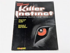 Killer Instinct SNES Totally Unauthorized BradyGames Strategy Guide Book! - Picture 1 of 6