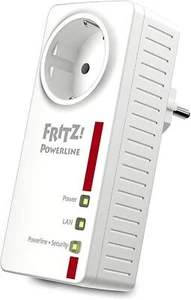 AVM FRITZ! Powerline 1220E Einzeladapter - Weiß "GUT" - Bild 1 von 3
