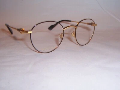 NEW GUCCI EYEGLASSES GG 1222O 001 GOLD 48mm RX AUTHENTIC 1222 - Image 1 of 4