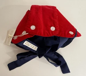 The Beaufort Bonnet Company NWT $105 Red Corduroy Hat Size XS - Picture 1 of 5