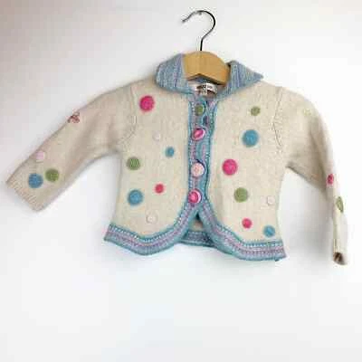 Kenzo Kids Baby Fun Kit Silk Blend Cardigan 3M - Image 1 of 4