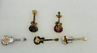 Hard Rock Cafe New Orleans Lot of 5 Guitar Pins