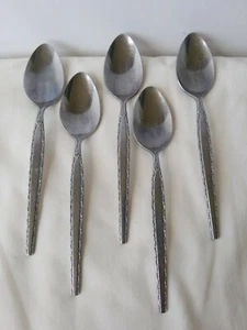 5 Teaspoons Stylecraft SYF18 Stainless Japan Handle Silverware Flatware - Picture 1 of 6