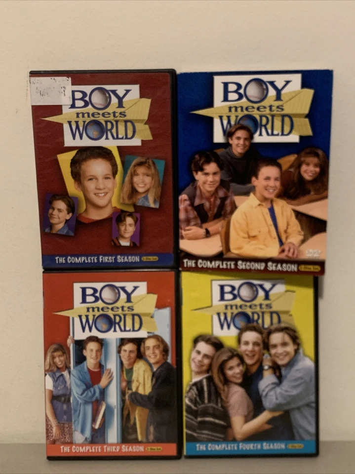 Boy Meets World DVD Seasons 1-4 Box Sets Lionsgate Television Programming - Image 1 of 4