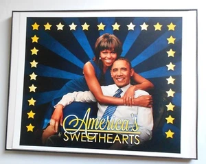 Obama - "America's Sweethearts" 10 x 13" listo para colgar (mini póster enmarcado)  - Imagen 1 de 2