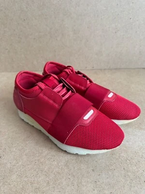 Balenciaga Race Runner Sneakers Red EU 40 / US 9.5 – Insole 27 cm – Great Condit - Image 1 of 4