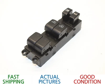 Interruptor maestro ventana eléctrica conductor izquierdo Infiniti QX4 2003-2004 OEM Foto 1 de 4