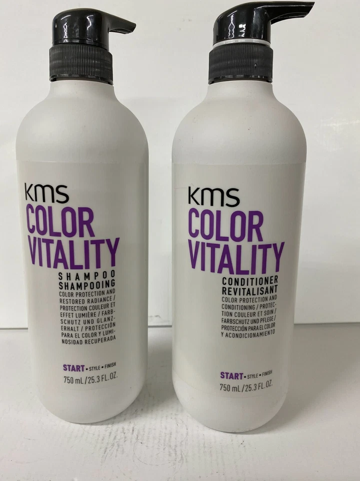 KMS Color Vitality Shampoo & Conditioner 25.3oz DUO - NEW SEALED 100% AUTHENTIC - Image 1 of 2