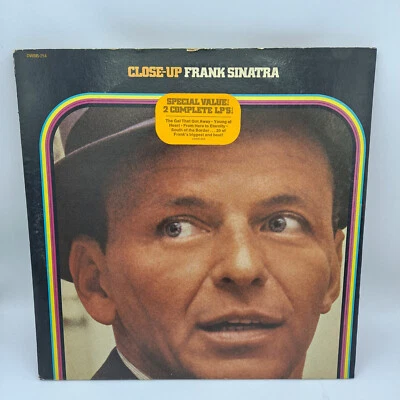 FRANK SINATRA- CLOSE-UP DLP. CAPITOL DWBB-254 GATEFOLD ALBUM VINYL - Image 1 of 4