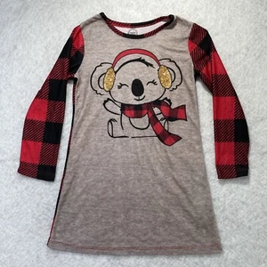 Wonder Nation Koala Earmuffs Long Sleeve Nightgown Sz XS (4/5) - Picture 1 of 6