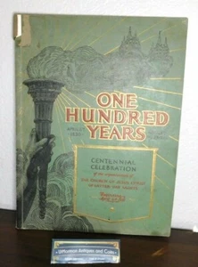 1930 ONE HUNDRED YEARS Centennial Celebration w/ Letter SIGNED by Heber J Grant - Picture 1 of 6