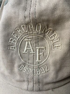 Vintage Abercrombie And Fitch Baseball Hat Medium Distressed - Picture 1 of 7