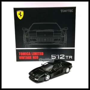 Tomica Limited Vintage NEO TLV Ferrari 512TR 1/64 TOMYTEC TOMY LV Black 512 TR  - Picture 1 of 17