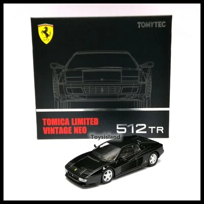 Tomica Limited Vintage NEO TLV Ferrari 512TR 1/64 TOMYTEC TOMY LV Black 512 TR  - Image 1 of 4
