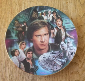 Star Wars Hamilton Collection Plate Hans Solo #1555C - Picture 1 of 3