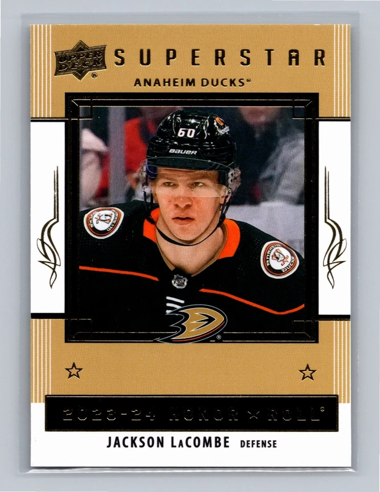 2023-24 Upper Deck Series 2 - Honor Roll #HR43 Jackson LaCombe (RC) Rookie - Image 1 of 1