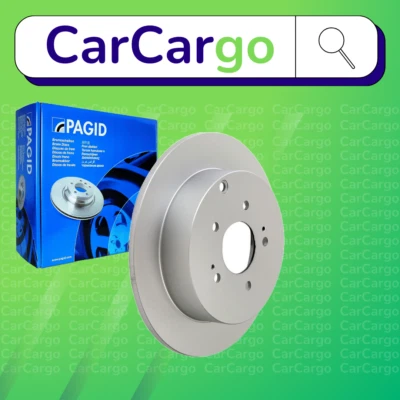 Par de discos de freno traseros sólidos Pagid Mitsubishi Grandis 2.4 MIVEC 2004-2011 302 mm Foto 1 de 4