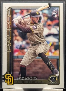 2025 Topps Series 2 Rookie #568 Brandon Lockridge RC NM - Picture 1 of 2