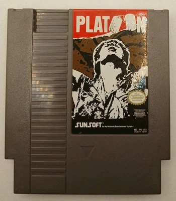 Platoon NES Game(Nintendo Entertainment System, 1985) Authentic ORIGINAL - Image 1 of 4
