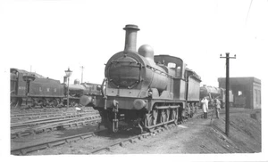 Railway Photo LMS 2F 22924 Midland Johnson 0-6-0 Loco Location? - Foto 1 di 1