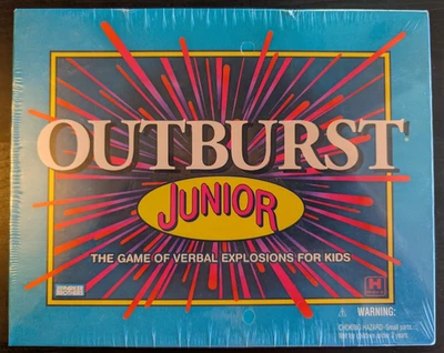 Juego de mesa Parker Bros Outburst Junior 1989 vintage - nuevo/sellado/envío bajo $ Foto 1 de 2