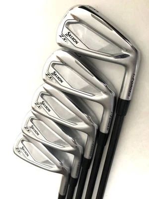 ◼️5pcs◼️ SRIXON ZXi4 Iron Set 5clubs 6-9,Pw Shaft RAUNE i75 Flex R Dunlop Used - Image 1 of 4