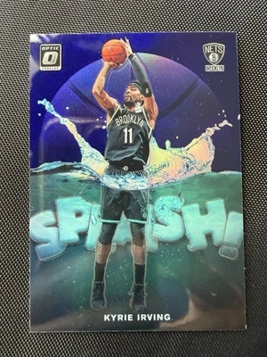 2019-20 Panini Donruss Optic - Splash! Kyrie Irving #8 Purple Prizm - Image 1 of 2