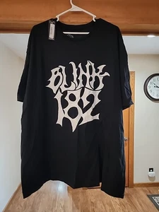 Boohoo Blink 182 Oversized Shirt Schwarz 24/26 Neu Mit Etikett Punk Rock Shirt - Bild 1 von 9