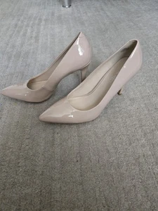 Nine West Nude Patent Leather Stiletto Size UK 5 - Picture 1 of 11