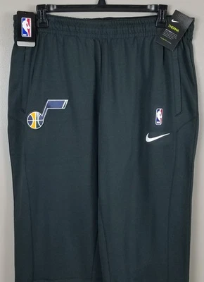 NIKE UTAH JAZZ WARM UP PANTS SWEATPANTS NBA TEAM ISSUED GREY RARE NEW (SIZE 2XL) - Image 1 of 4