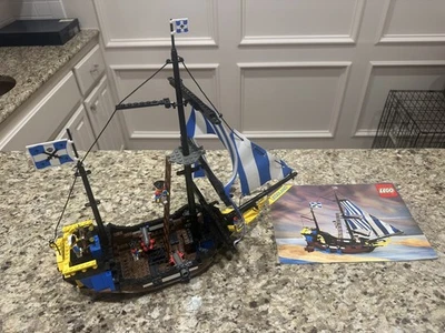 Juego LEGO Vintage 6274 -Piratas: Caribbean Clipper - 100% Completo con Instrucciones Foto 1 de 4