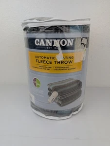 NUEVO Cannon Calefacción Automática Calefacción Eléctrica Tiro Manta 50" X 62" Cuadros - Imagen 1 de 3