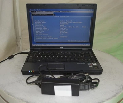 HP COMPAQ 6510B RM399UT-ABA Laptop CORE2 DUO T8100 2.1GHz 2GB 120GB - Image 1 of 4