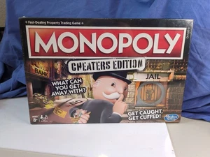 Monopoly Sealed Cheaters Edition Gioco da Tavolo - Nuovo In Plastica - Foto 1 di 3
