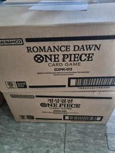 [Case, 12 Box] Korean One Piece OP01 Romance Dawn Booster Box Case - Bild 1 von 4