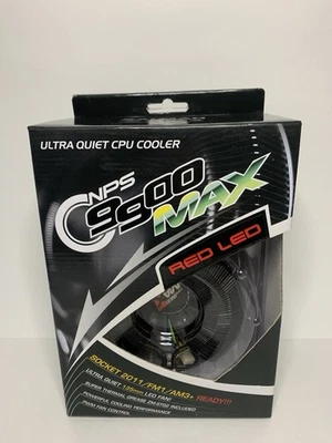 ZALMAN CNPS9900 MAX Ultra Quiet CPU Cooler Red LED - Image 1 of 4
