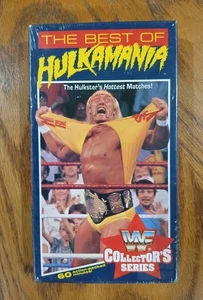 WWF Best Of Hulkamania VHS Sealed Hulk Hogan Coliseum Video Collector's Series - Picture 1 of 6