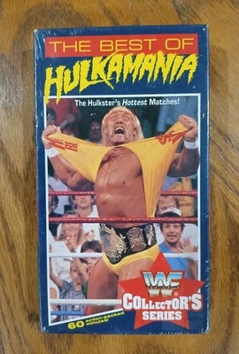 WWF Best Of Hulkamania VHS Sealed Hulk Hogan Coliseum Video Collector's Series - Image 1 of 4