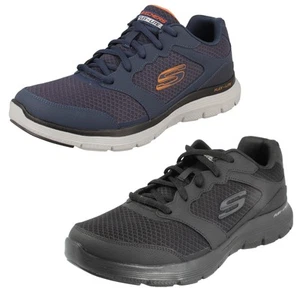 Herren Skechers Air Cooled Memory Foam Sport Fitness Laufen Turnschuhe Flex Advantage - Bild 1 von 19