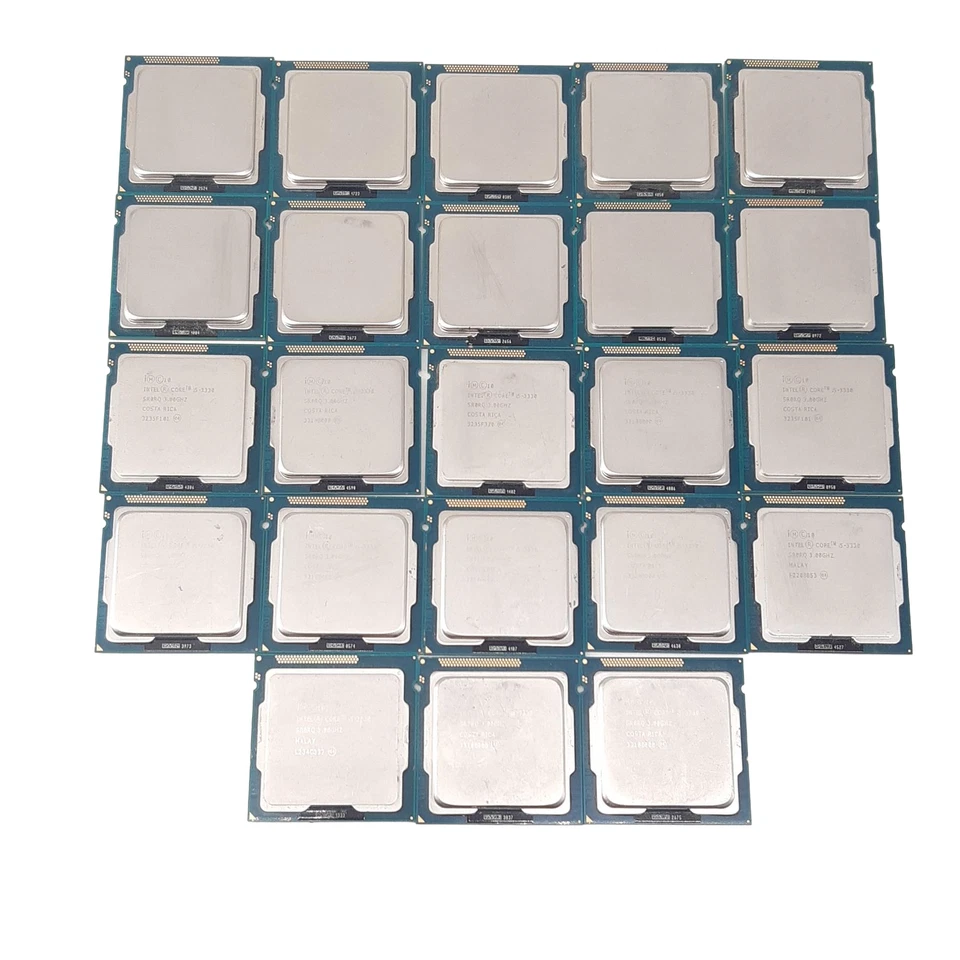 Joblot x23 Intel Core i5-3330 CPU Processors - image 1 of 4