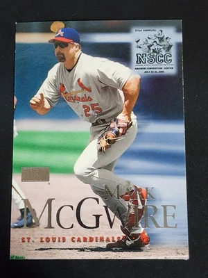 Mark McGwire 2000 Skybox #5 NSCC National Promo - Image 1 of 2