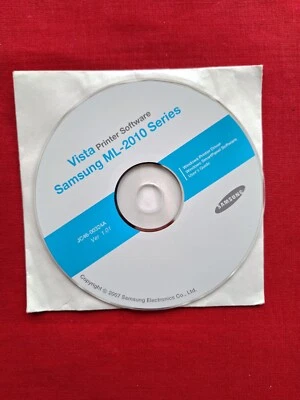 Vista printer software driver Samsung ML-2010 series, Windows, JC46-00324A Ver 1 - Image 1 of 3