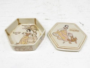 Disney Snow White & The Seven Dwarfs 2007 Ceramic Trinket Box 70th ANNIV 8437 - Picture 1 of 6
